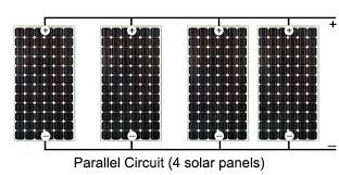 solar panels in parallel